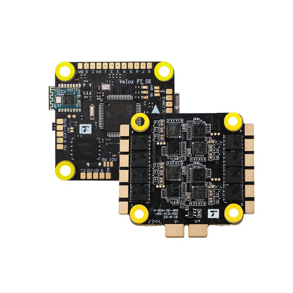 Vente de gros T-MOTOR F7 Stack-Velox CINE F7 FC + V50A SE 4-en-1 ESC MCU: STM32F722